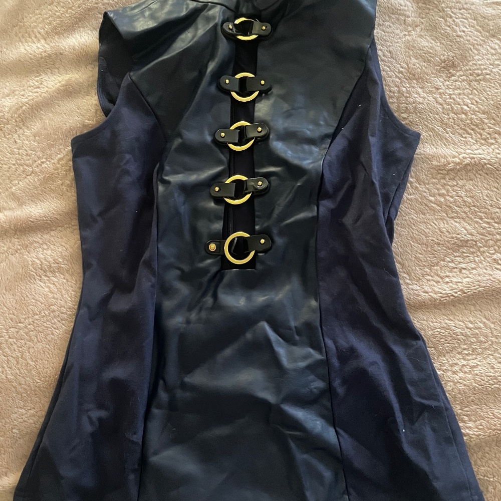 Leather Top